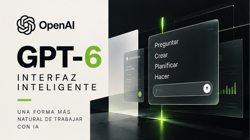 Visualización de GPT-6 e Intelligent UI para el artículo en español